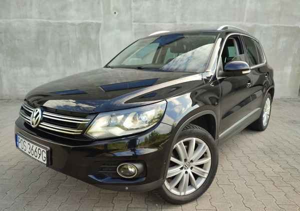 samochody osobowe Volkswagen Tiguan cena 43000 przebieg: 32200, rok produkcji 2012 z Annopol